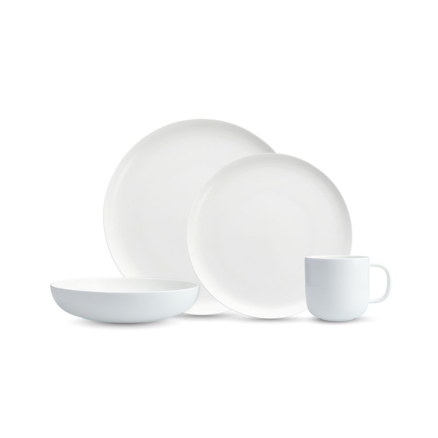 Modern Coupe 16-Piece Dinnerware Set, Boxed