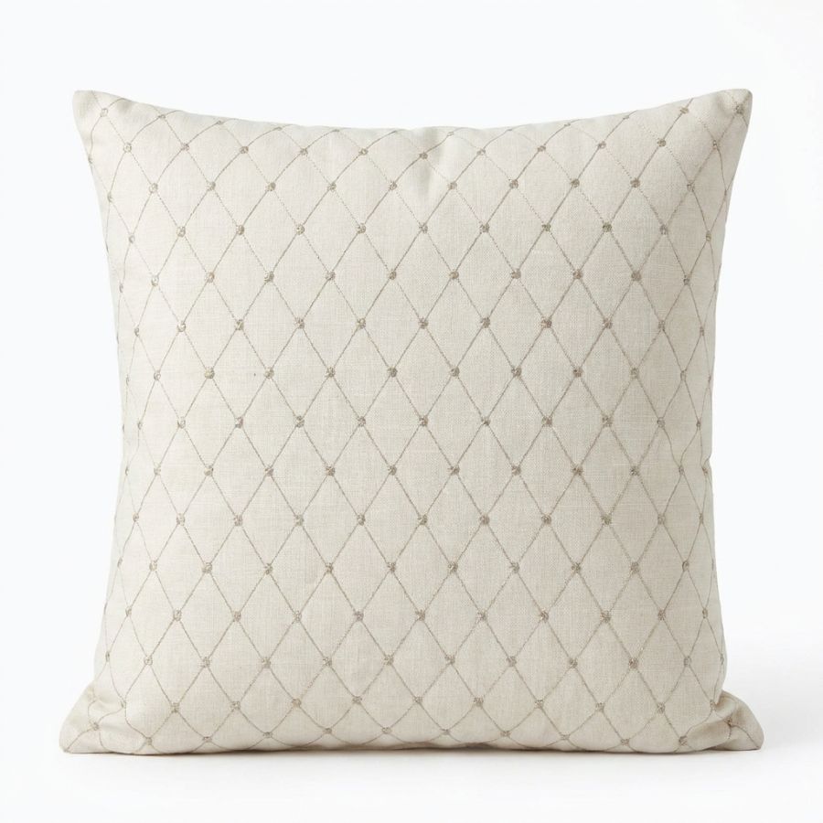 Bebejan Antique Flower Square Cushion
