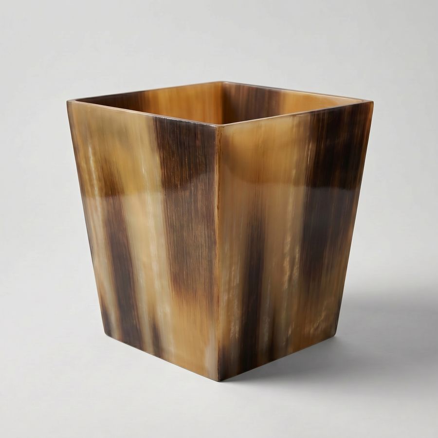 Nicole Miller Strata Wastebasket 