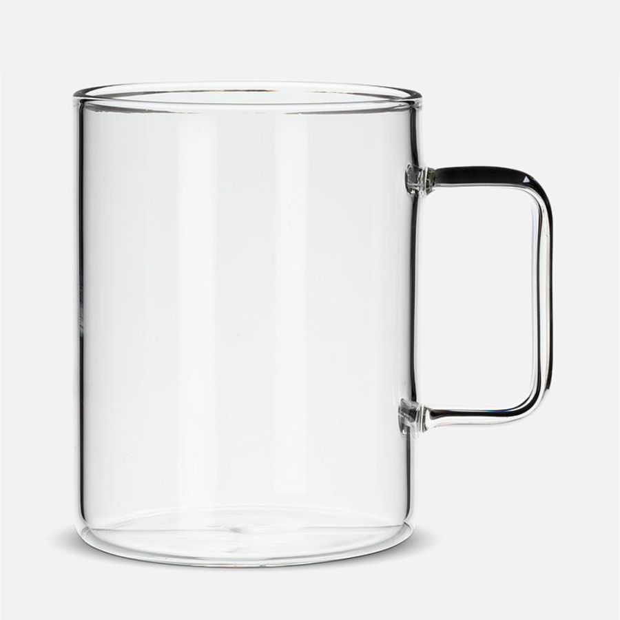 Straight-Sided Modern Mug - Clear