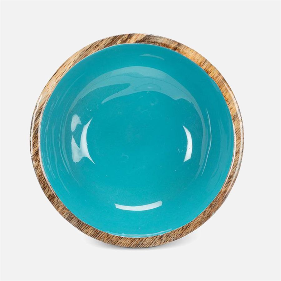 Glossy Blue Small Bowl