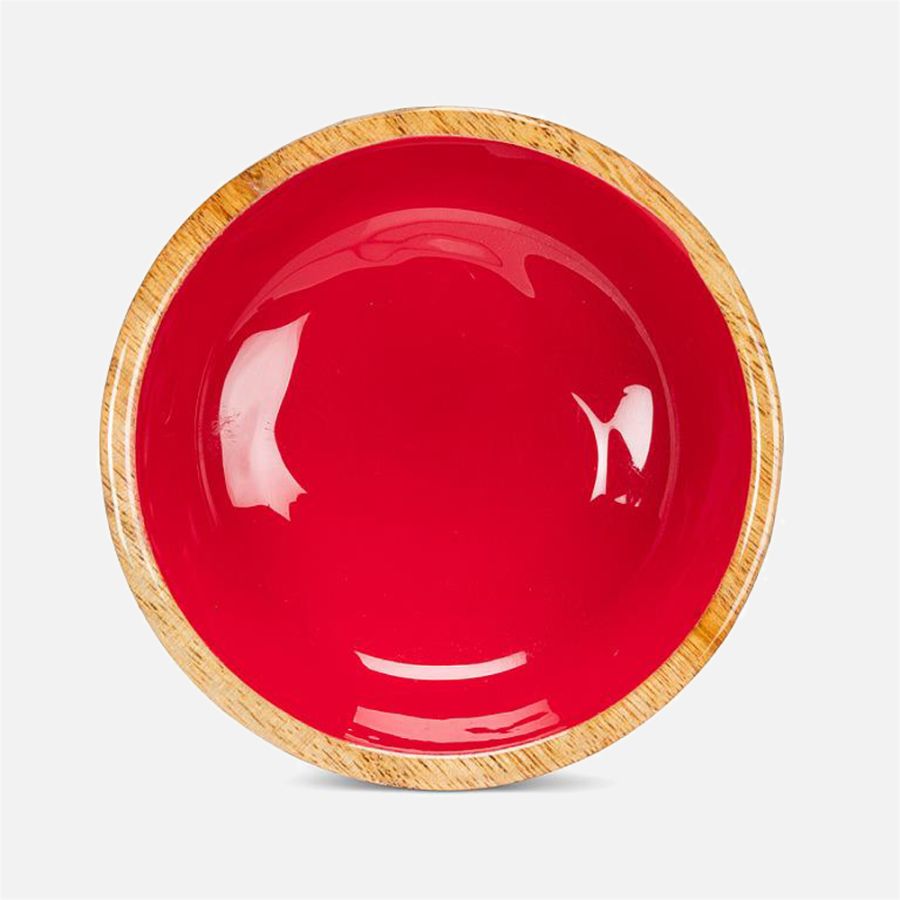 Glossy Red Small Bowl