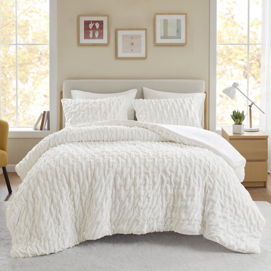 Blair Ruched Comforter Set