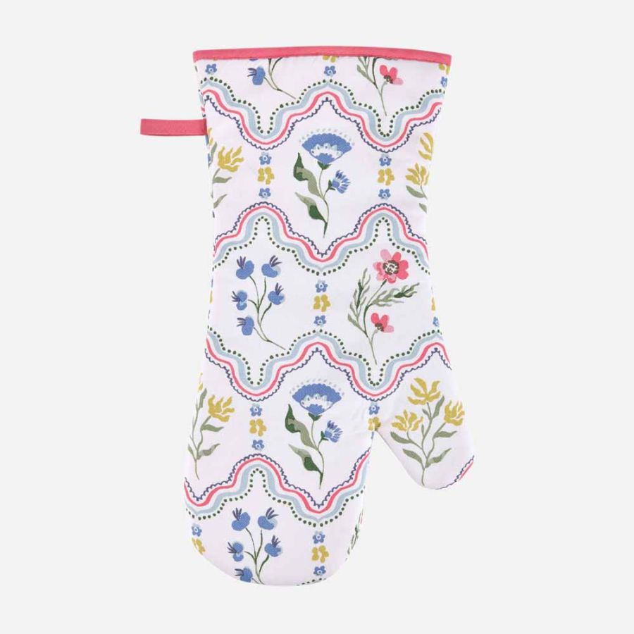 Boho Floral Oven Gauntlet