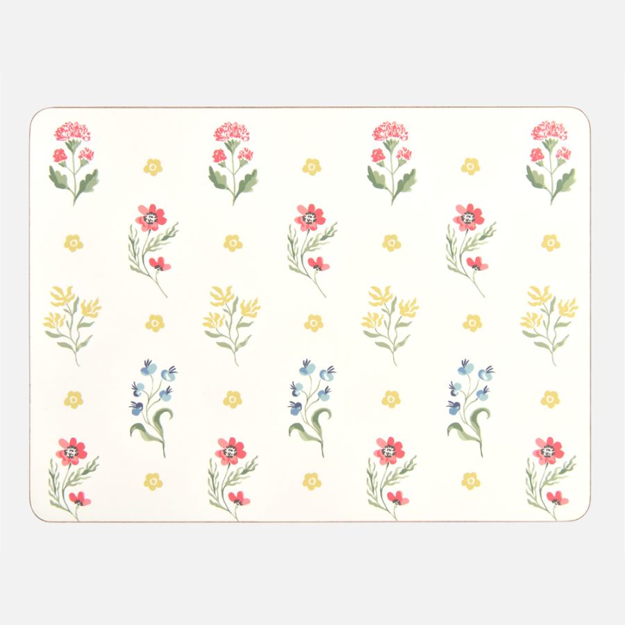 Boho Floral Cork Placemat