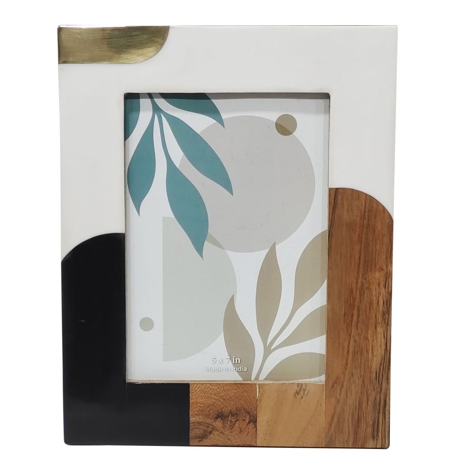 Sagebrook Homes Mid Century Photo Frame - 5" x 7"