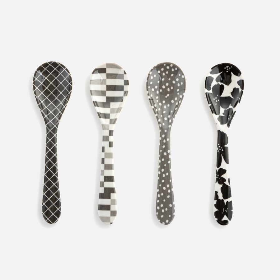 Demdaco Spoons, Set of 4 - Natural Tones
