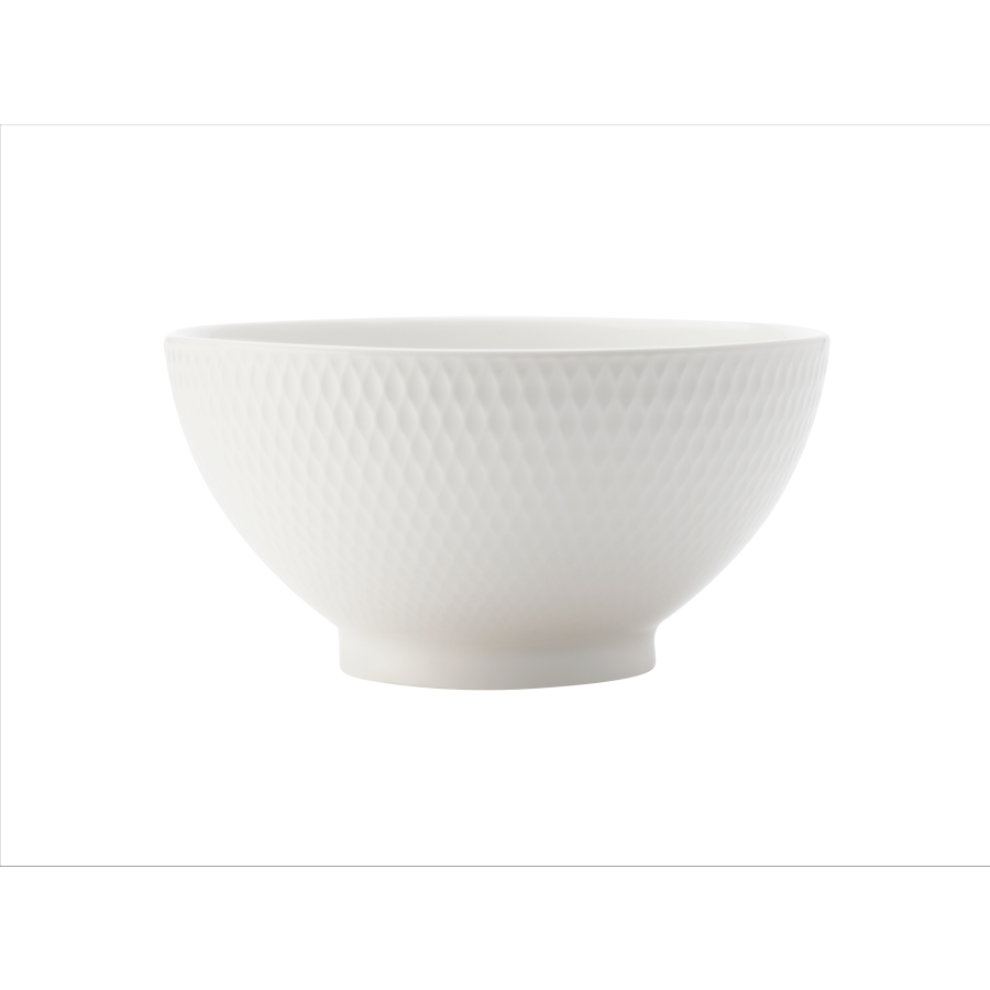 Diamond Round Rice Bowl 12.5 cm by Maxwell & Williams