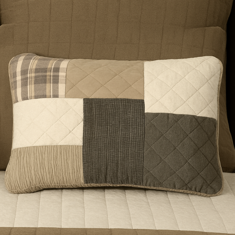 Brunelli Theory Patchwork Pillow Sham
