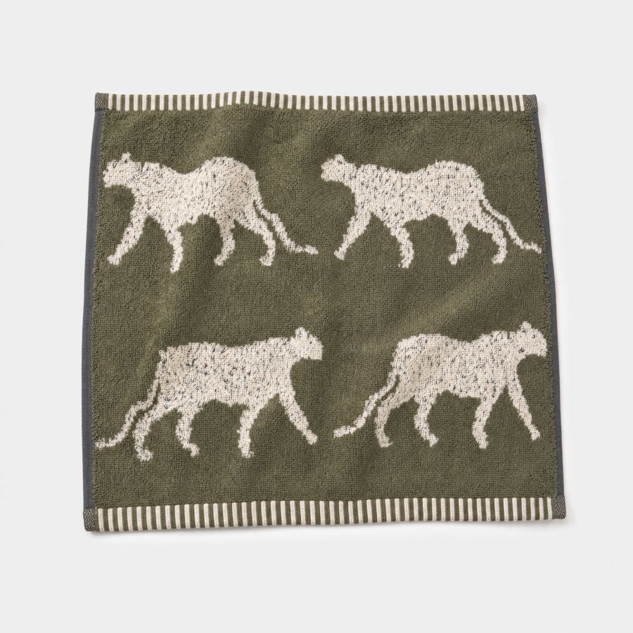 Cheetah Washcloth