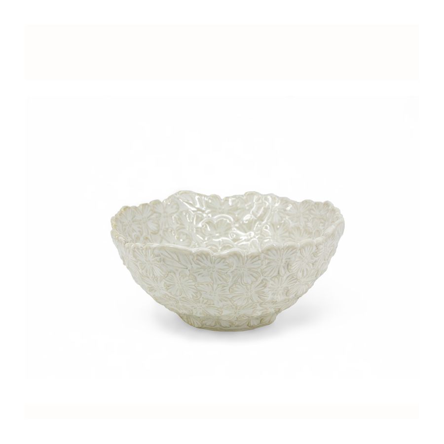 Bouquet White Bowl by BIA