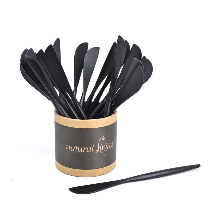 Small Black Spreaders by Natural Living