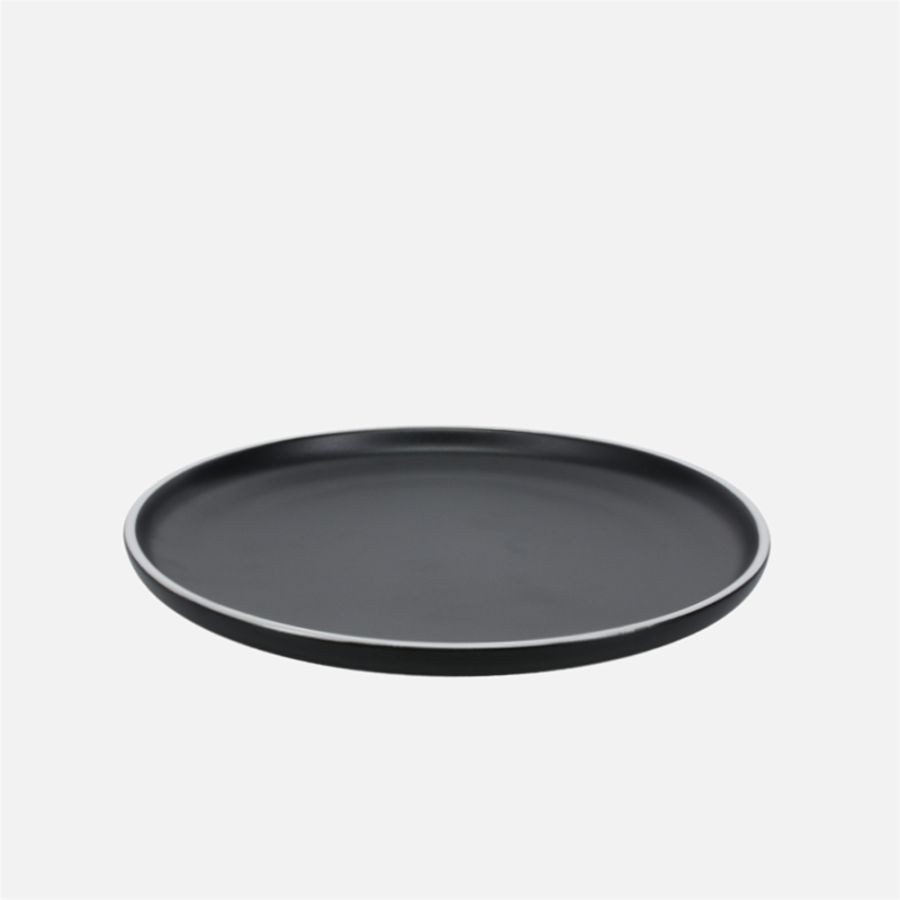 Tempo Side Plate, 20 cm - Black