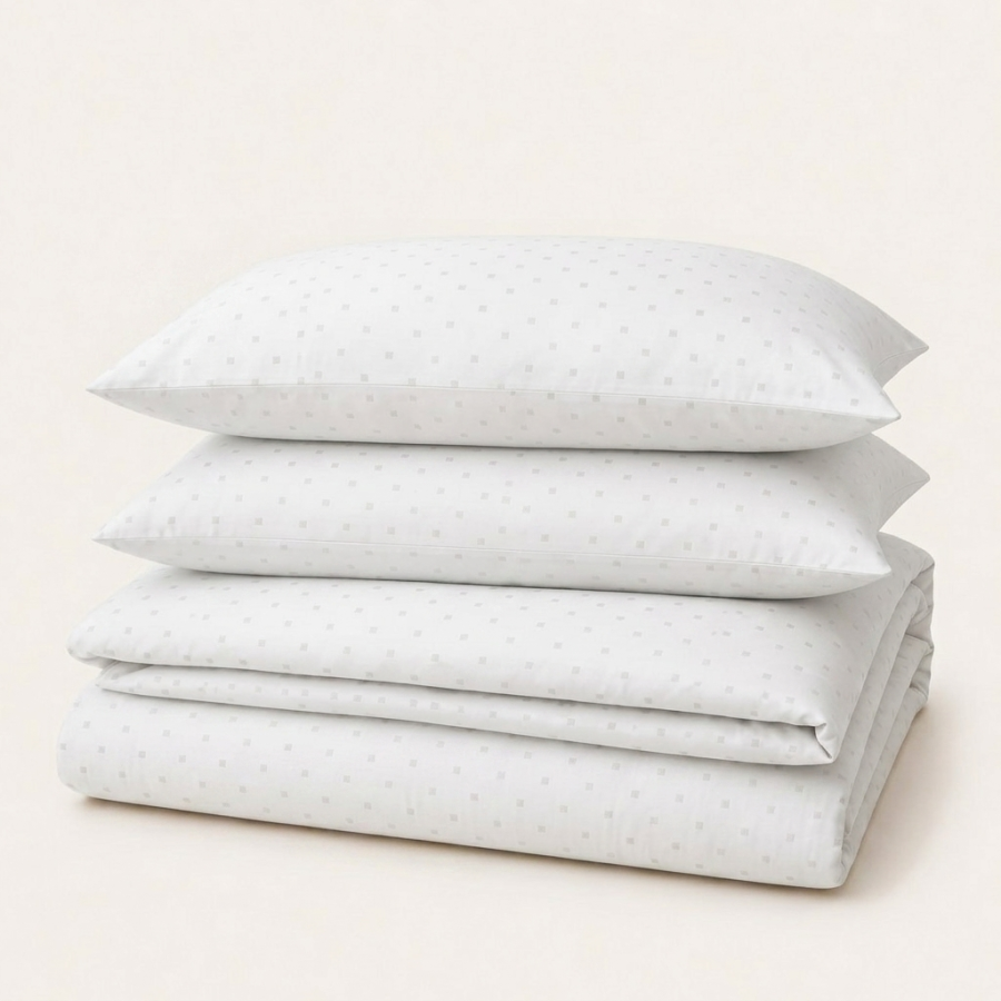 Ensemble housse de couette « Swiss Dot »