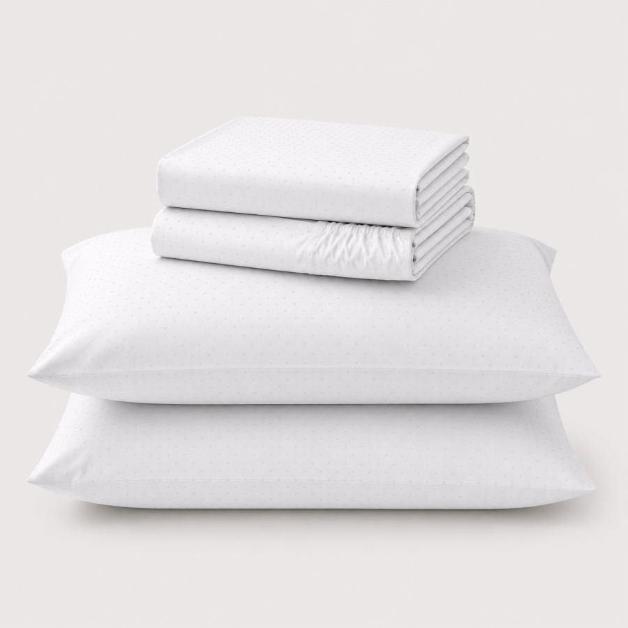 Swiss Dot Ensemble de draps