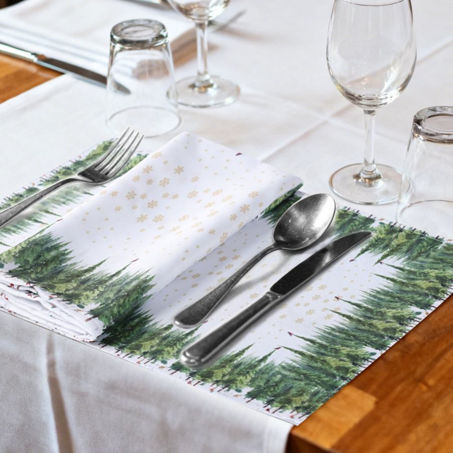 Evergreen Forest Placemat