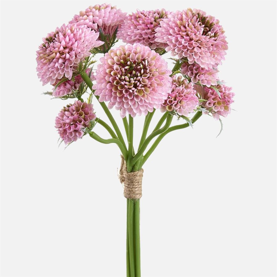 Pompon Dahlia Artificial Bouquet - lilac