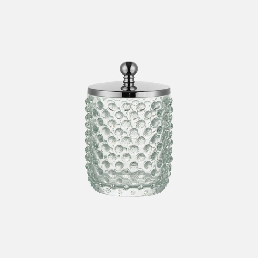 Martha Stewart Hobnail  Cotton Jar