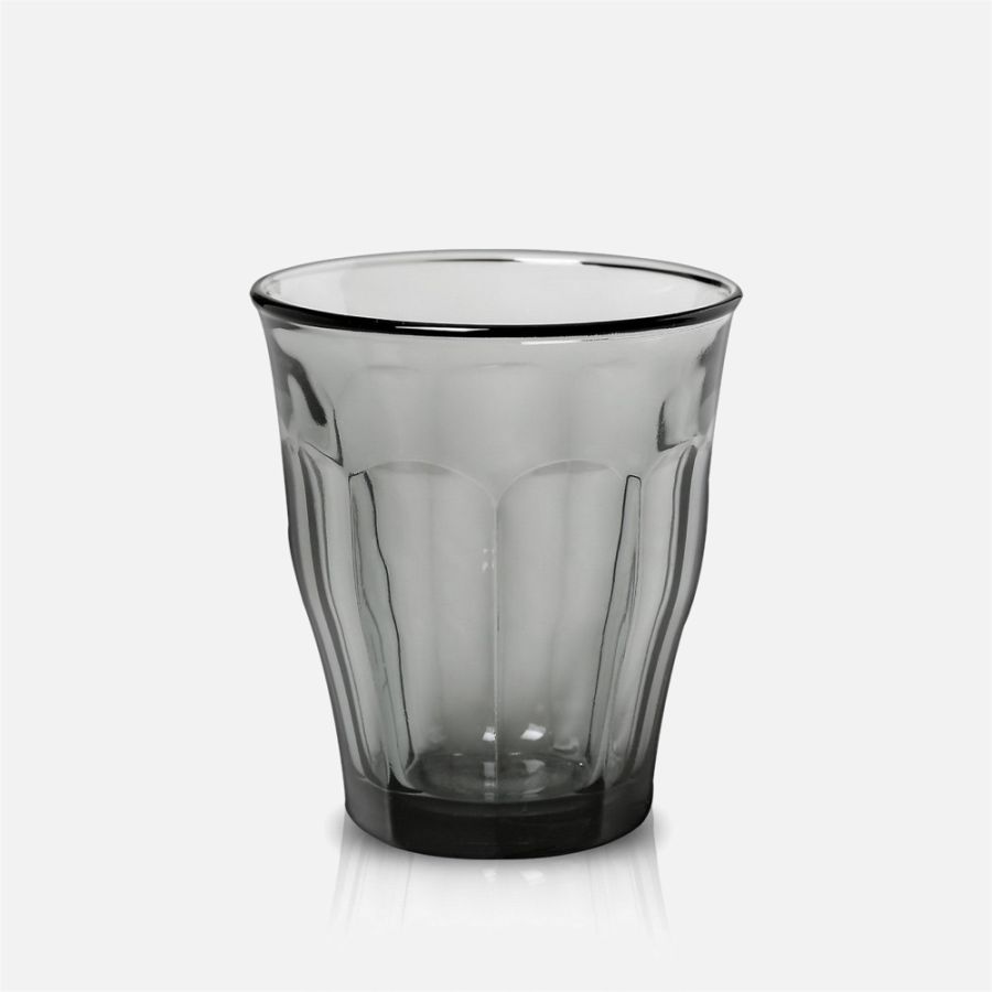 Set of 4 Picardie Grey Tumblers by Duralex -  310 ml 