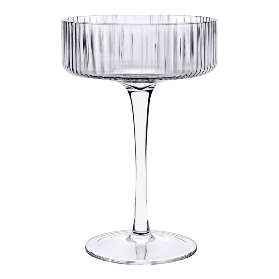 Ribbed Cocktail Cup 290ml - Set of 4