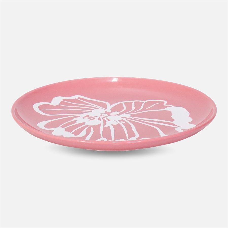 Brilliant Jardin Round Plate - 21.5cm, pink