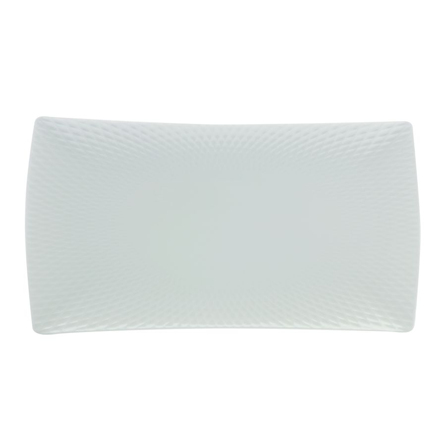 Maxwell & Williams Diamonds Rectangular Serving Platter - 40 x 20cm