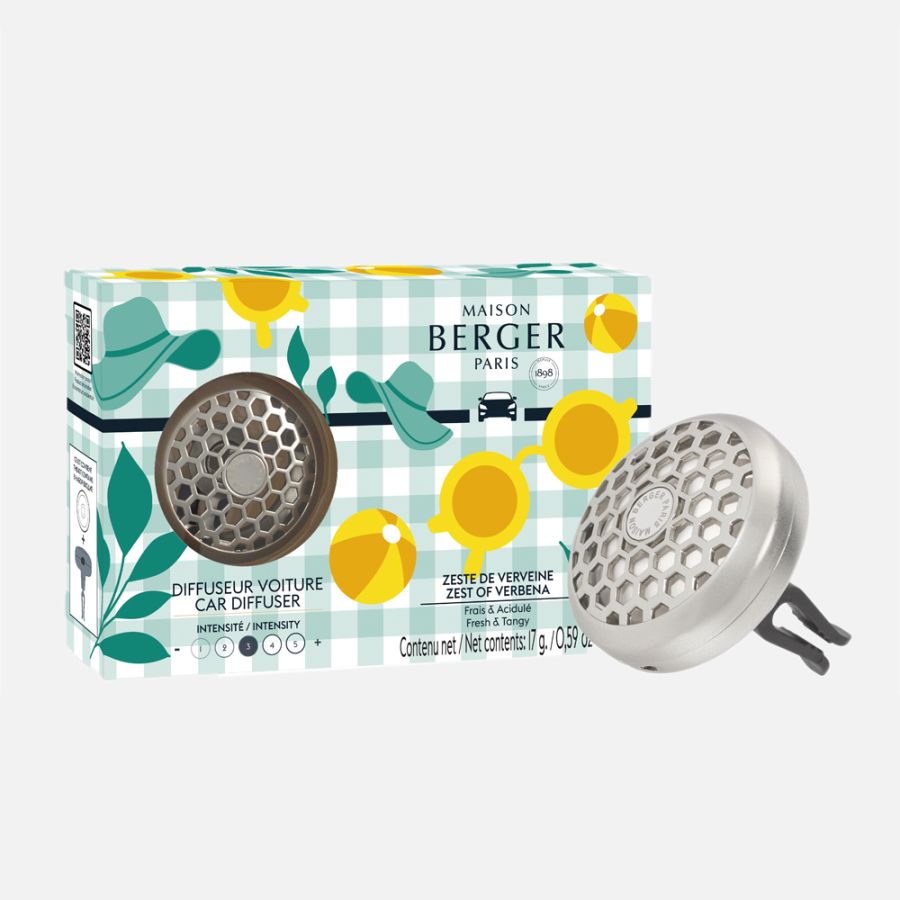 Zest of Verbena Car Diffuser by Maison Berger Paris