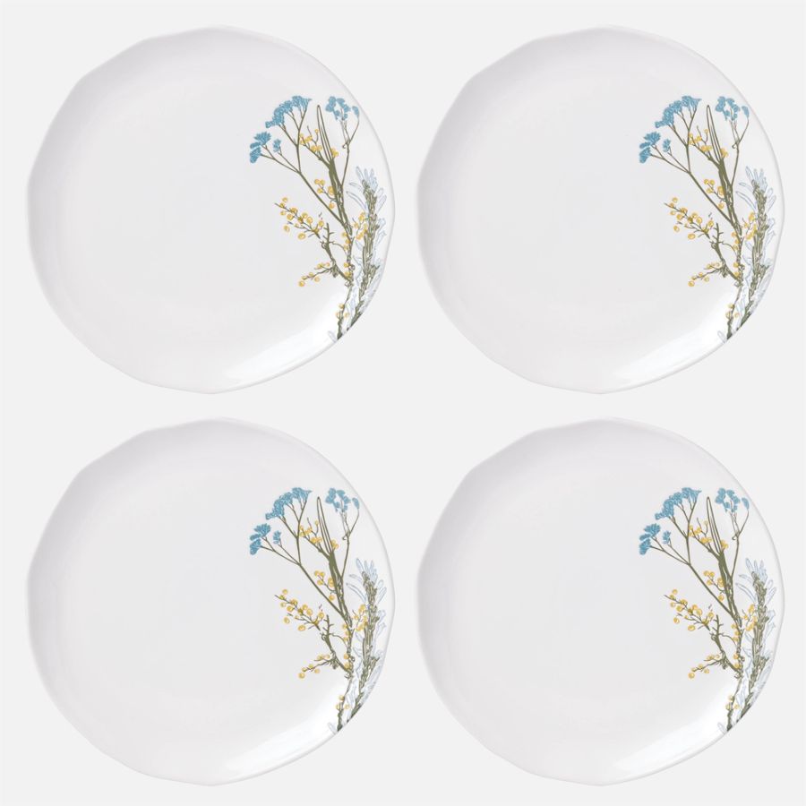 Wildflowers Dinner Plates by Lenox, Set of 4