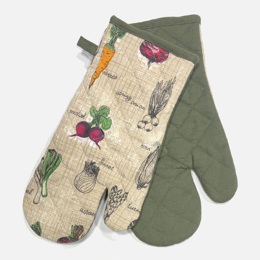 Legumes Oven Mitt, Set of 2