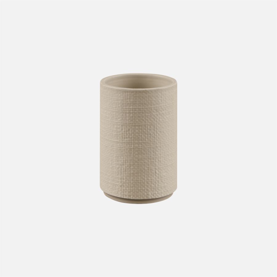 Cedar & Rose Linen Ceramic Tumbler