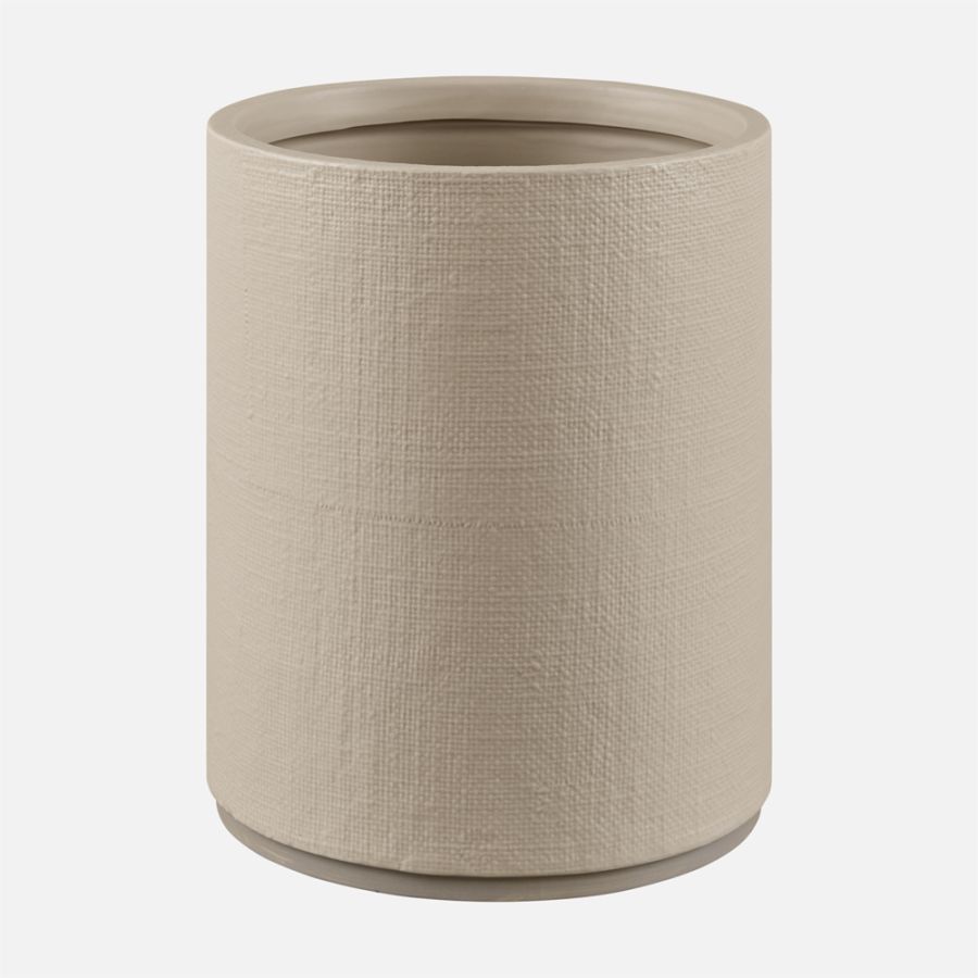 Cedar and Rose Linen Ceramic Corbeille 