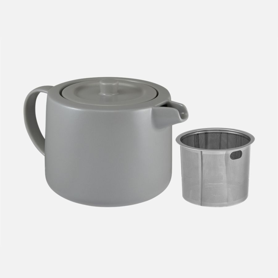 Maxwell & Williams Café Life Teapot - Grey 