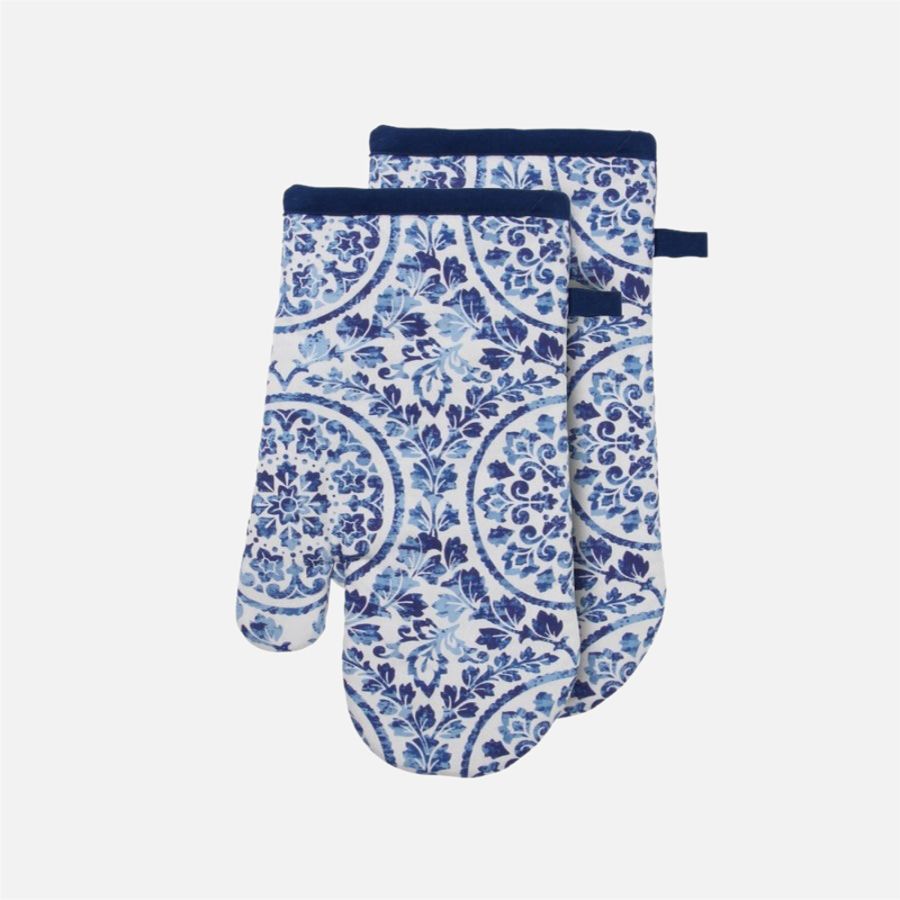 Medallion Oven Mitts