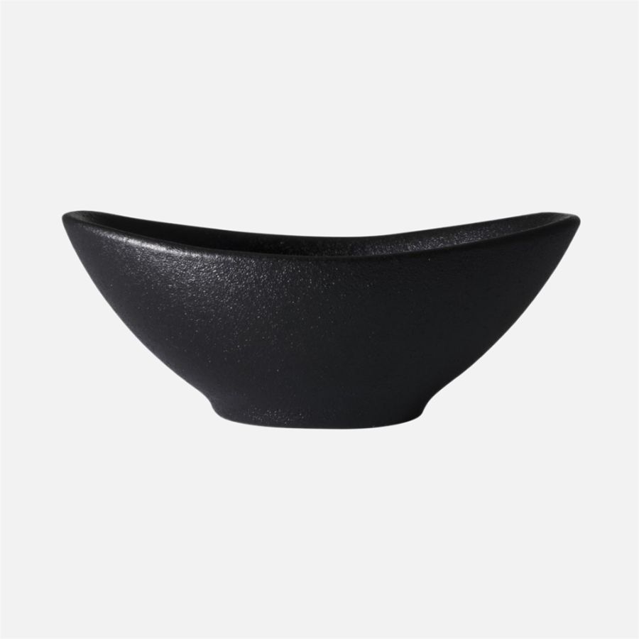 Maxwell & Williams Caviar Black Oval Sauce Bowl