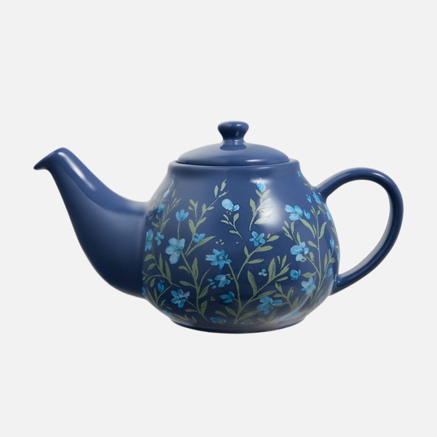 Maxwell & Williams Olde English Teapot, 650 ml - Blue/Floral