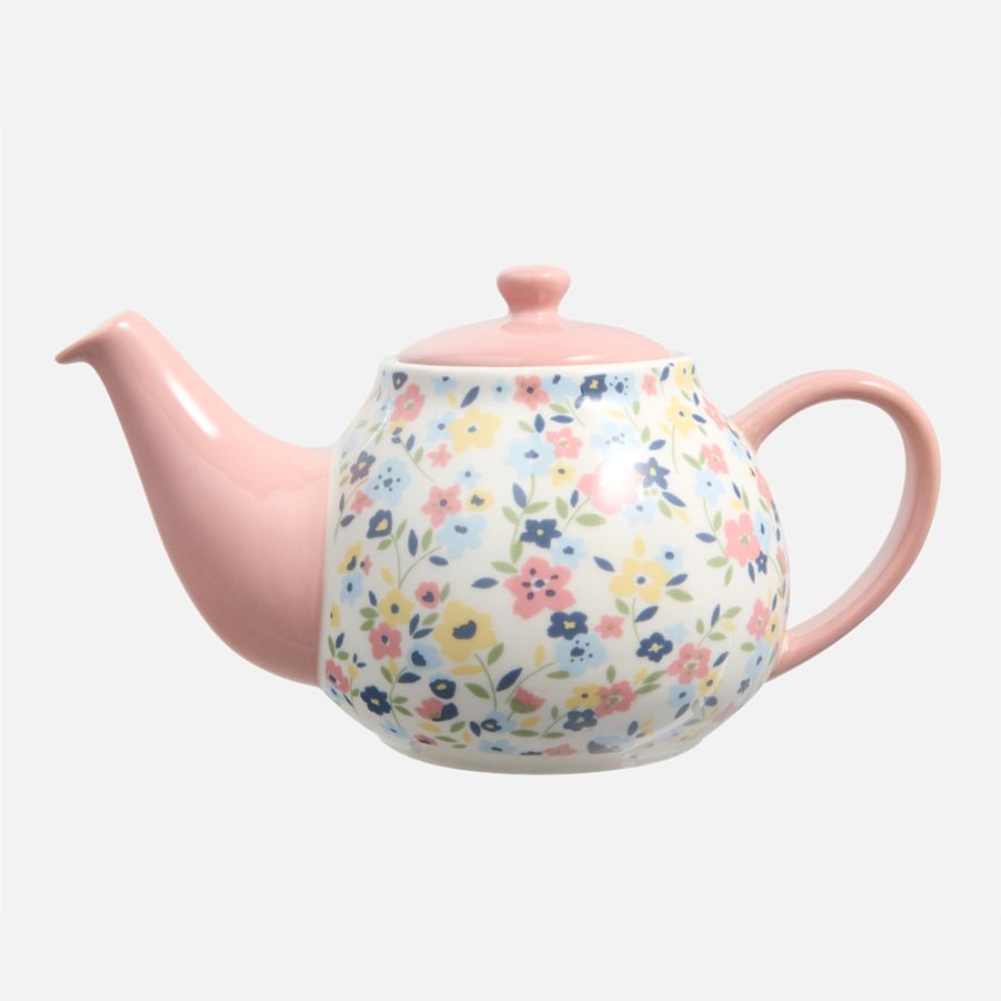 Maxwell & Williams Olde English Teapot, 650 ml - Pink /Floral