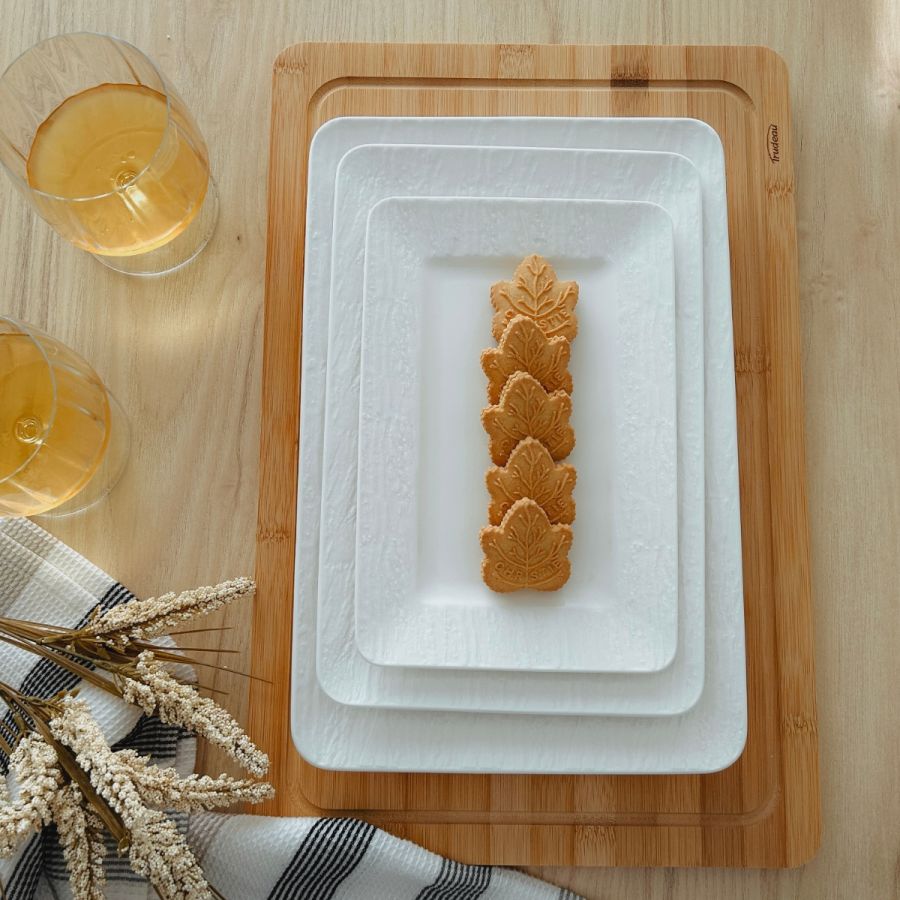 Small Rectangular Ardoise Platter by LC Maison