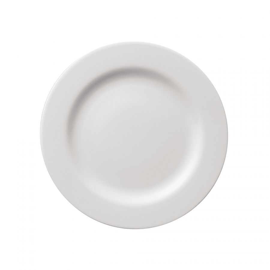Moon White Salad Plate - 8.5