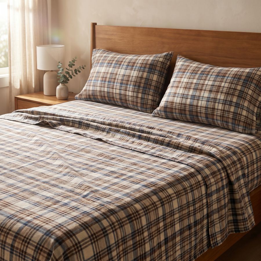 Ranch Flannel Sheet Set