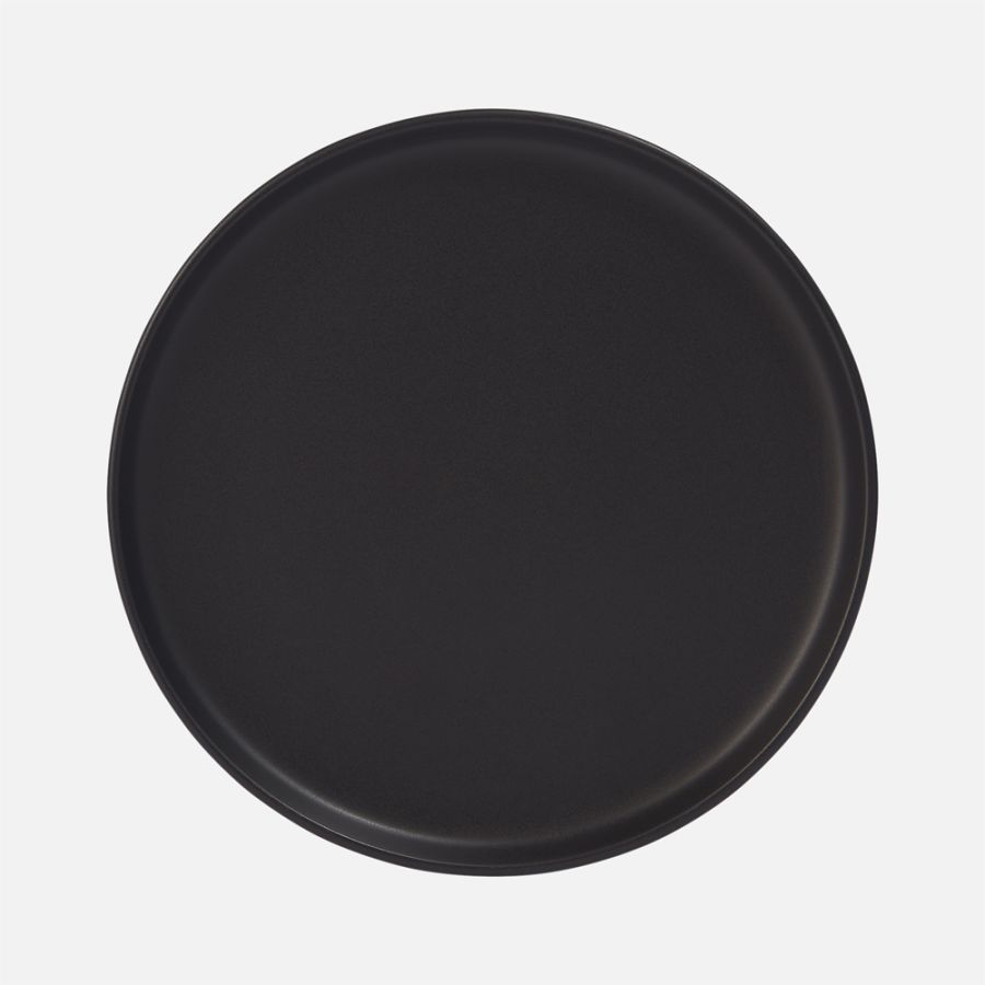 S&Co Gaia Salad Plates 19cm, Set of 4 - Black