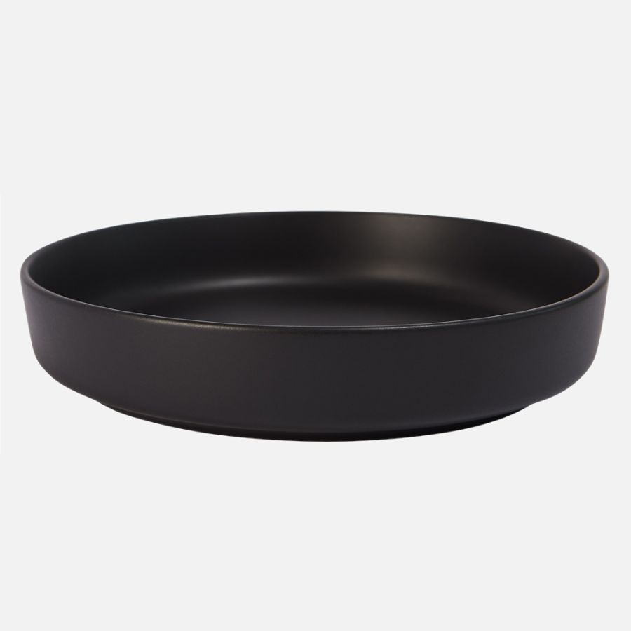 S&Co Gaia Bowls 22cm, Set of 4 - Black