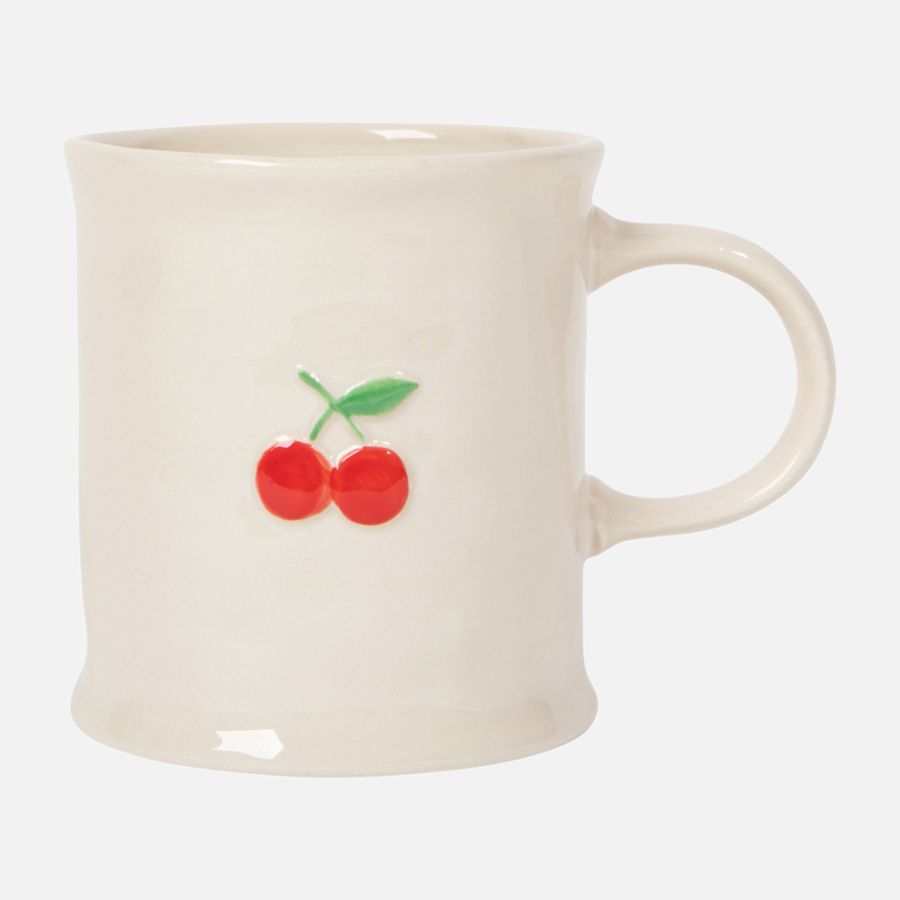 Danica Petite Motif Mug - Cherry