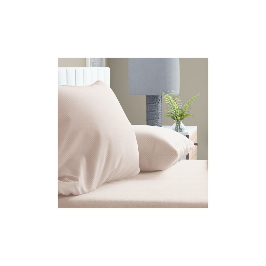 Swiss Dot  Taies d'oreiller, ensemble de 2