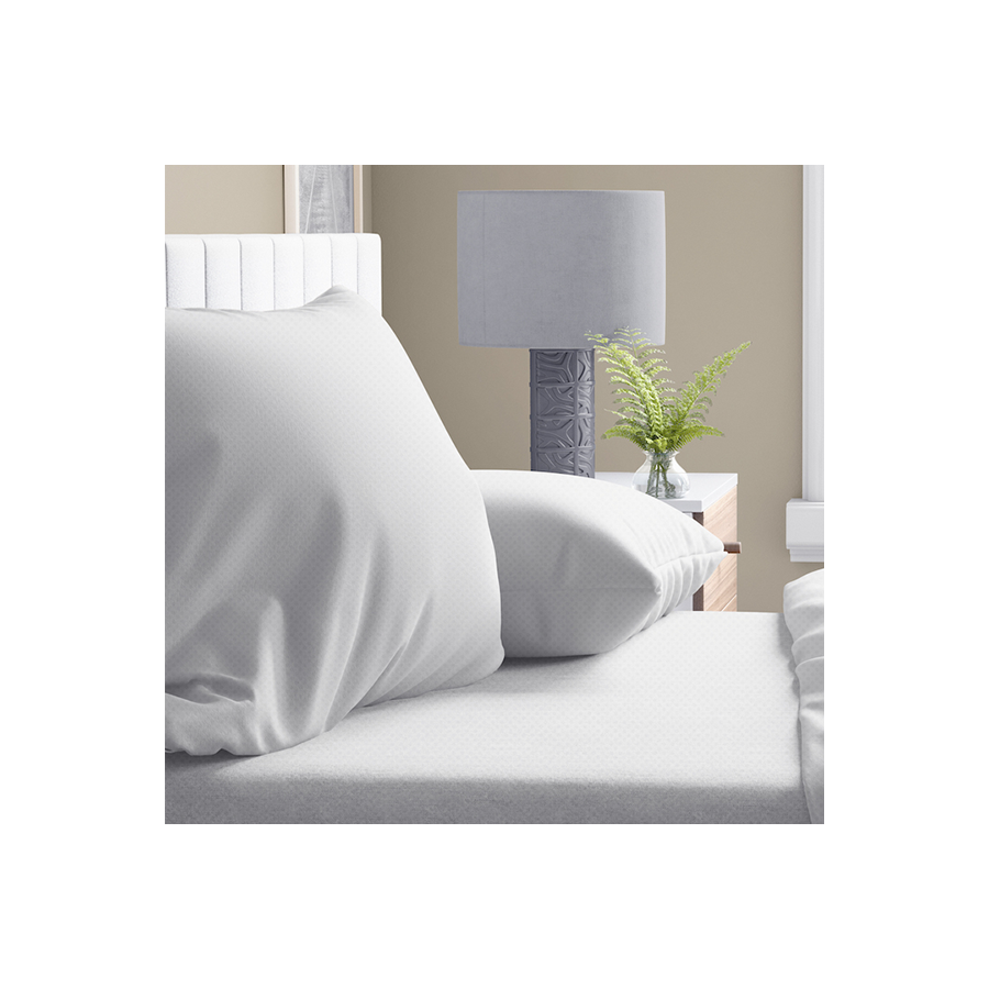 Swiss Dot  Taies d'oreiller, ensemble de 2
