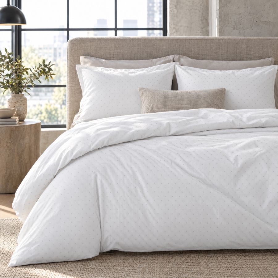 Ensemble housse de couette « Swiss Dot »