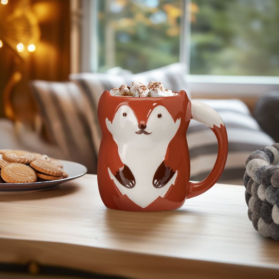 Woodland Fox Mug - 500 ml