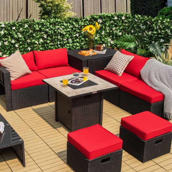 Table de foyer au gaz propane - 30 po