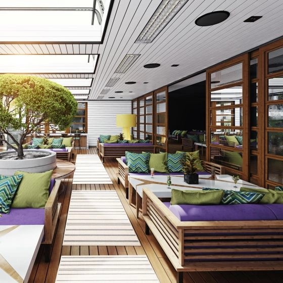 Tapis Intérieur/Extérieur Paros ivoire