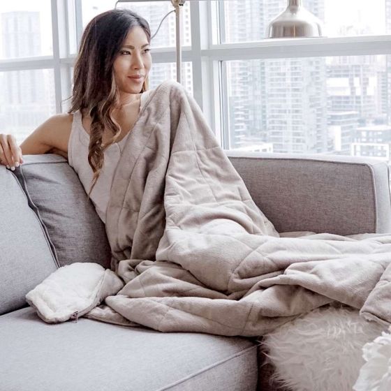 3-in-1 Cozy Wrap Throw and Blanket