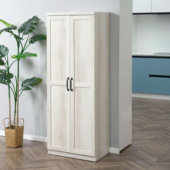 Armoire de cuisine rustique 2 portes 63 po